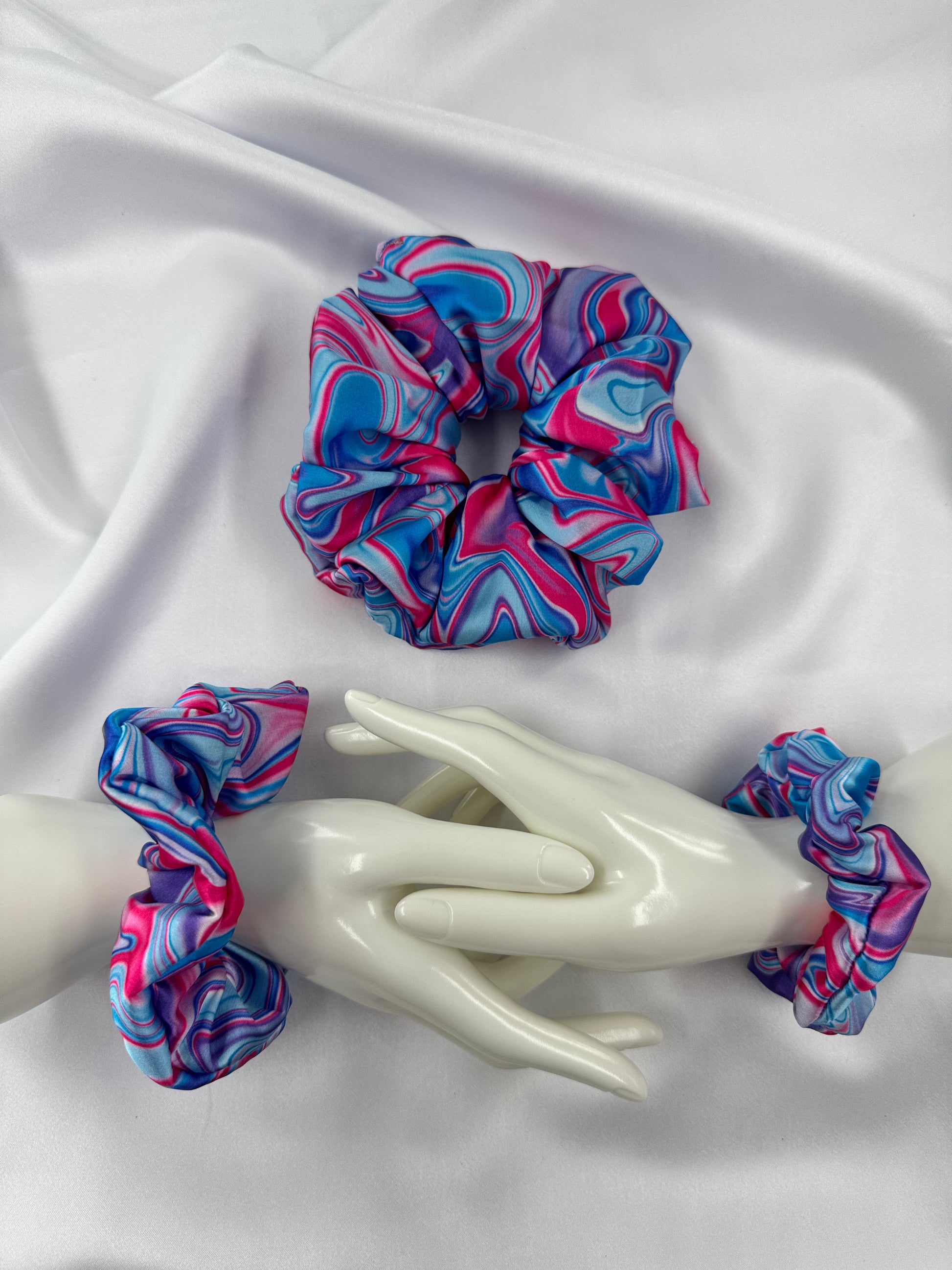 Galaxy Swirl Scrunchie