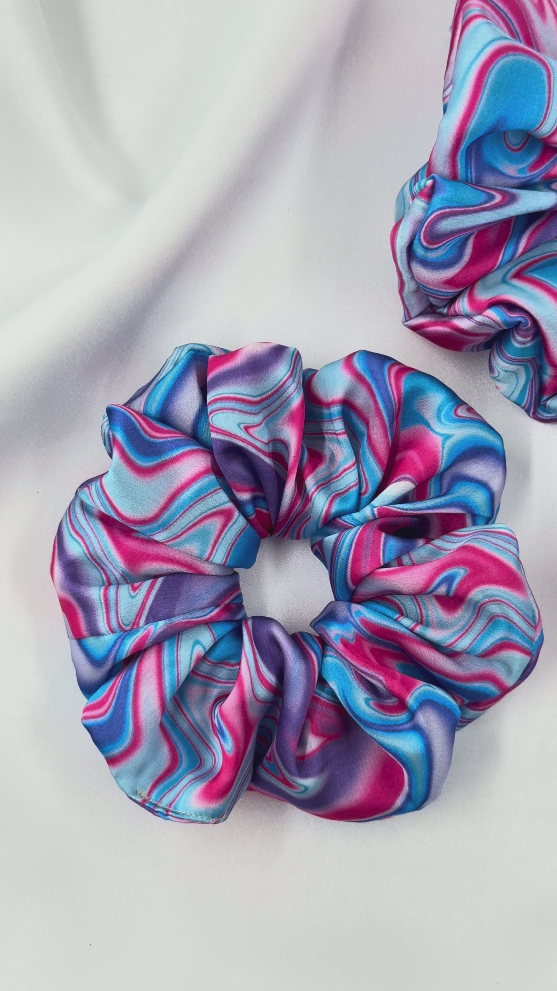 Galaxy Swirl Scrunchie